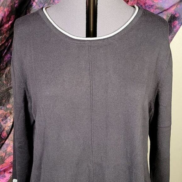 Karen Scott Cotton Scoop Neck Sweater Sz XXL - Picture 5 of 11